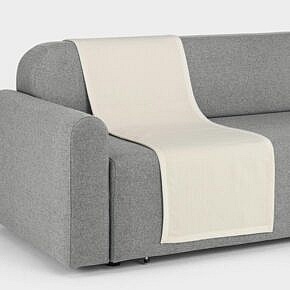 Angora-Sofa- und Bettauflage